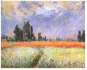 Claude Monet Wheatfield oil